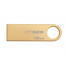 Kingston 16GB DataTraveler GE9 Gold USB 2.0 Flash Drive - DTGE9/16GBZ